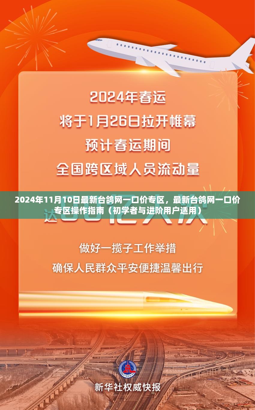 最新台鸽网一口价专区操作指南（初学者与进阶用户适用）——2024年11月10日