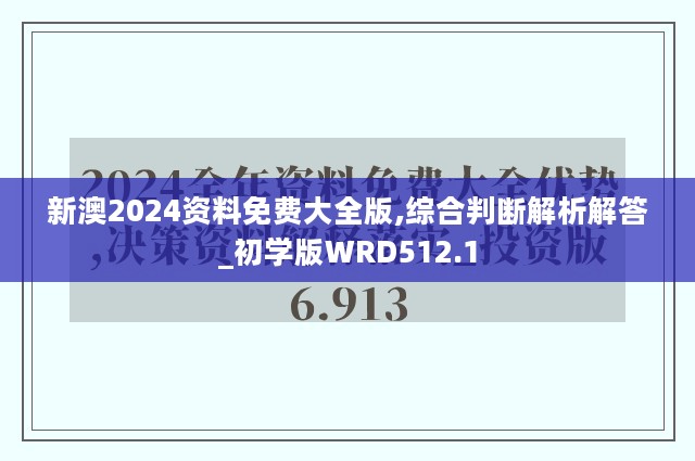 新澳2024资料免费大全版,综合判断解析解答_初学版WRD512.1