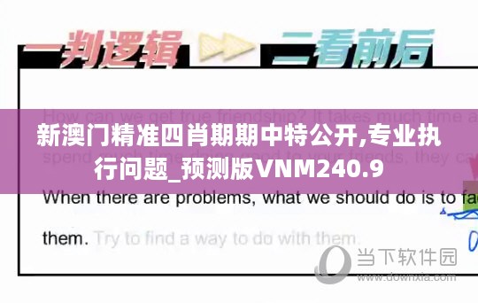 新澳门精准四肖期期中特公开,专业执行问题_预测版VNM240.9