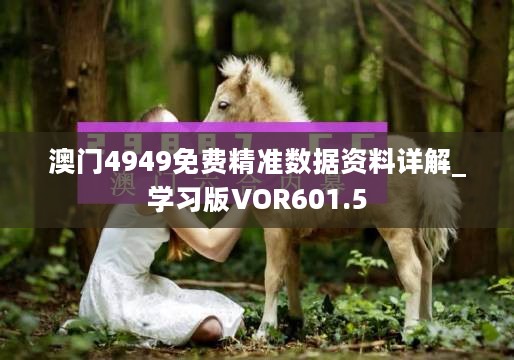 澳门4949免费精准数据资料详解_学习版VOR601.5