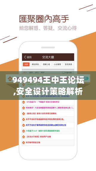 949494王中王论坛,安全设计策略解析_LJP481.5主力版