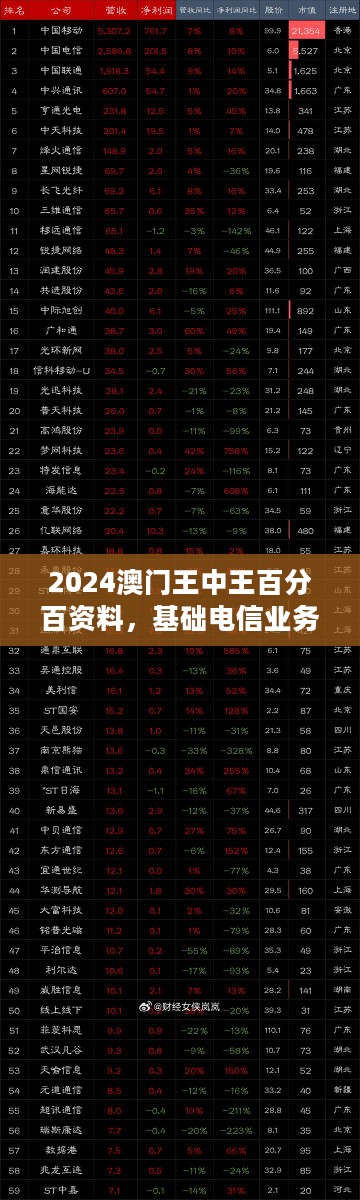 2024澳门王中王百分百资料，基础电信业务：ANR222.88化神解析