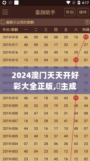 2024澳门天天开好彩大全正版,‌主成分分析法_实验版NTH763.31