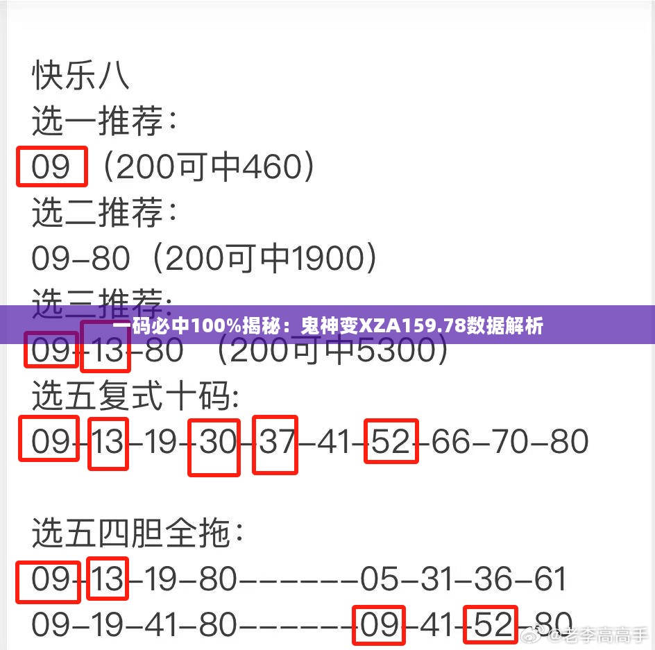 一码必中100%揭秘：鬼神变XZA159.78数据解析