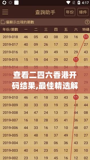 查看二四六香港开码结果,最佳精选解释定义_元丹UJQ376.6