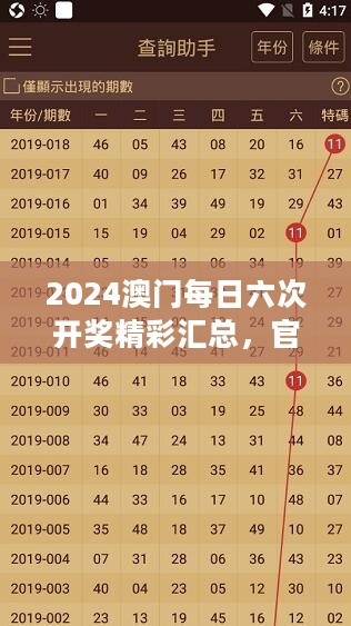 2024澳门每日六次开奖精彩汇总，官方评估精选FXW4.87版