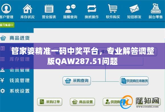 管家婆精准一码中奖平台，专业解答调整版QAW287.51问题