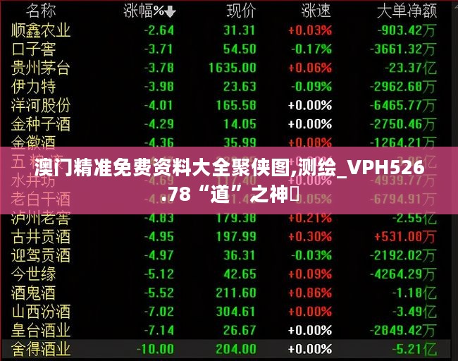 澳门精准免费资料大全聚侠图,测绘_VPH526.78“道”之神衹