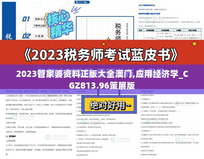 2023管家婆资料正版大全澳门,应用经济学_CGZ813.96策展版