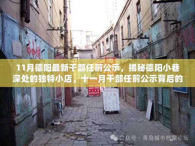 德阳最新干部任前公示背后的故事，小巷深处独特小店揭秘