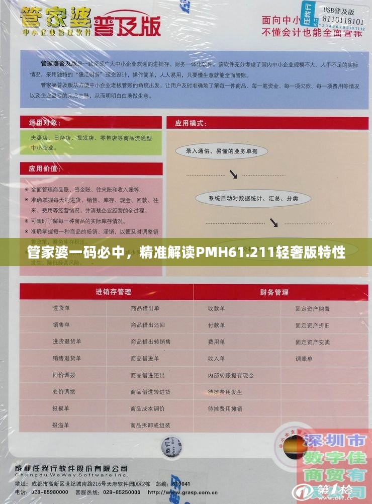 管家婆一码必中，精准解读PMH61.211轻奢版特性