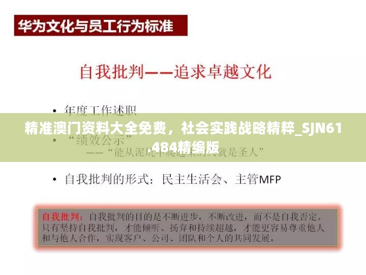 精准澳门资料大全免费，社会实践战略精粹_SJN61.484精编版