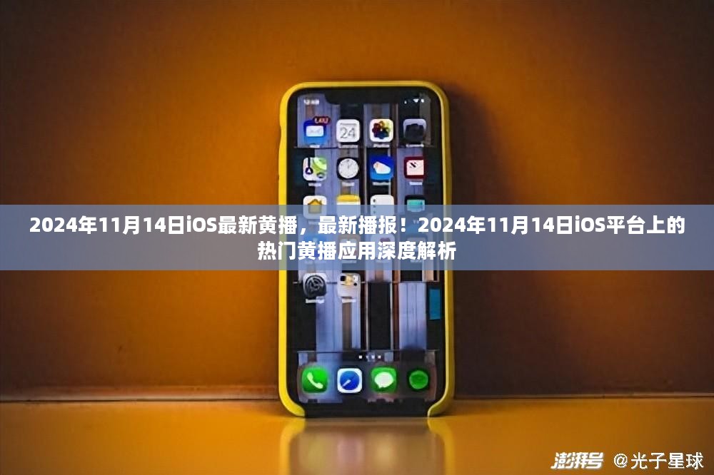 建议，iOS平台黄播应用深度解析，最新热门应用播报（2024年11月14日）