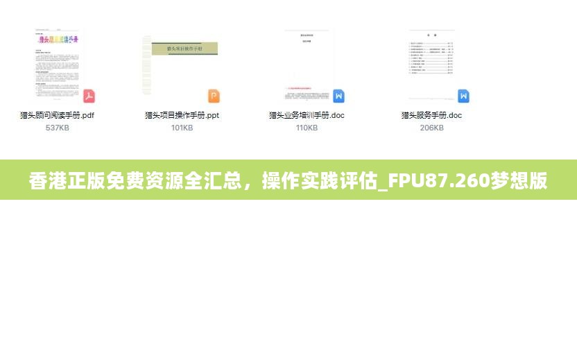 香港正版免费资源全汇总，操作实践评估_FPU87.260梦想版