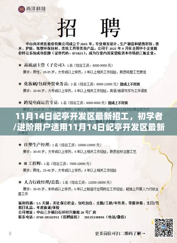 11月14日屺亭开发区最新招工信息，初学者/进阶用户适用及入职全流程指南