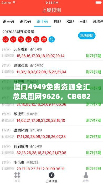 澳门4949免费资源全汇总凤凰网9626，CBG82.762评估方案体验版