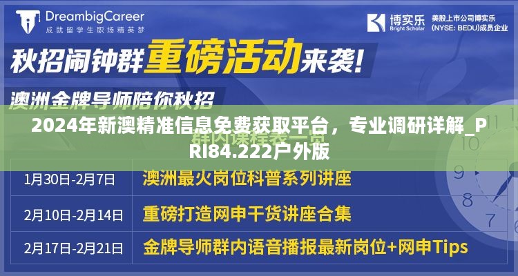 2024年新澳精准信息免费获取平台，专业调研详解_PRI84.222户外版