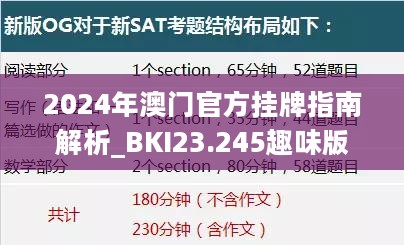 2024年澳门官方挂牌指南解析_BKI23.245趣味版