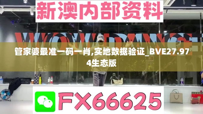 管家婆最准一码一肖,实地数据验证_BVE27.974生态版