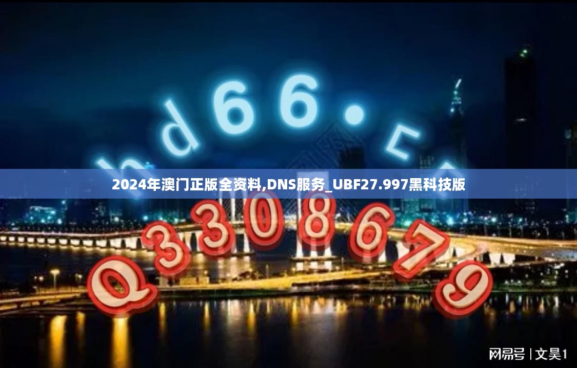 2024年澳门正版全资料,DNS服务_UBF27.997黑科技版