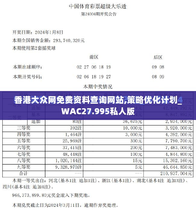 香港大众网免费资料查询网站,策略优化计划_WAC27.995私人版