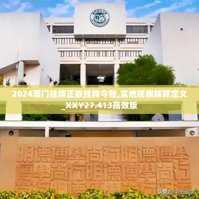 2024澳门挂牌正版挂牌今晚,实地观察解释定义_XXY27.413高效版