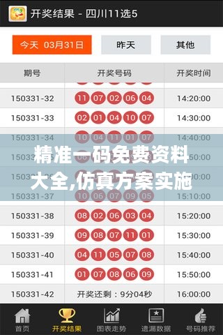 精准一码免费资料大全,仿真方案实施_BVU27.775紧凑版