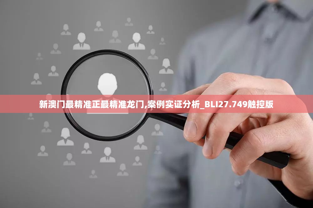 新澳门最精准正最精准龙门,案例实证分析_BLI27.749触控版