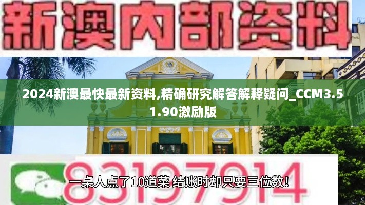 2024新澳最快最新资料,精确研究解答解释疑问_CCM3.51.90激励版