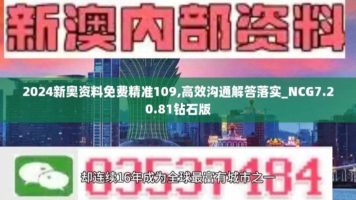 2024新奥资料免费精准109,高效沟通解答落实_NCG7.20.81钻石版