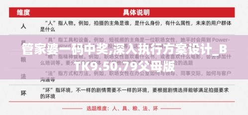 管家婆一码中奖,深入执行方案设计_BTK9.50.79父母版