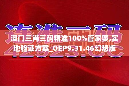 澳门三肖三码精准100%管家婆,实地验证方案_OEP9.31.46幻想版