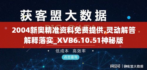 2004新奥精准资料免费提供,灵动解答解释落实_XVB6.10.51神秘版