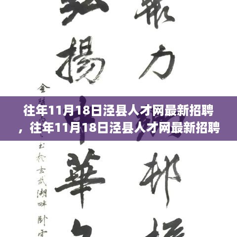 往年11月18日泾县人才网最新招聘动向解析与深度探讨