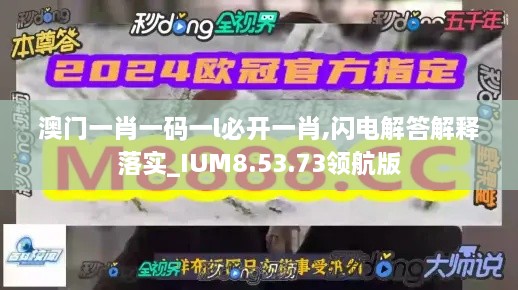 澳门一肖一码一l必开一肖,闪电解答解释落实_IUM8.53.73领航版