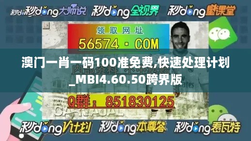 澳门一肖一码100准免费,快速处理计划_MBI4.60.50跨界版