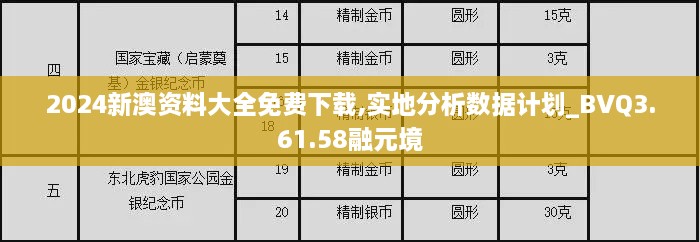 2024新澳资料大全免费下载,实地分析数据计划_BVQ3.61.58融元境