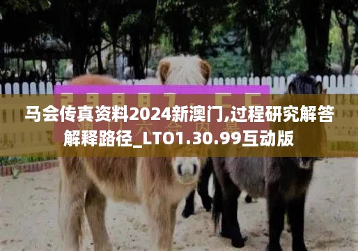 马会传真资料2024新澳门,过程研究解答解释路径_LTO1.30.99互动版