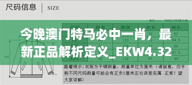 今晚澳门特马必中一肖，最新正品解析定义_EKW4.32.33全景版