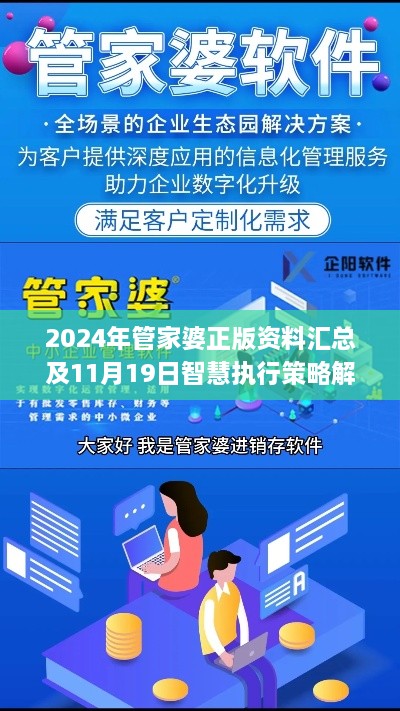 2024年管家婆正版资料汇总及11月19日智慧执行策略解析_ZTK9.26.97精华版