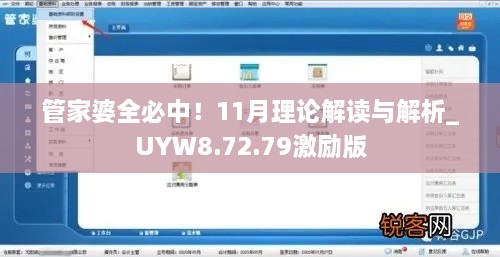 管家婆全必中！11月理论解读与解析_UYW8.72.79激励版