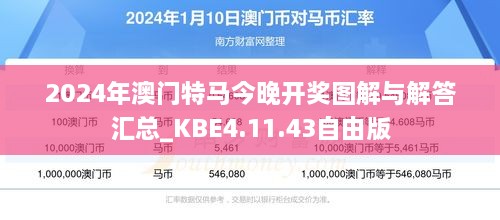 2024年澳门特马今晚开奖图解与解答汇总_KBE4.11.43自由版