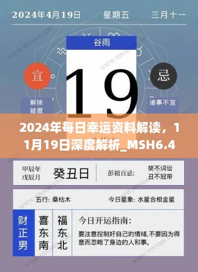 2024年每日幸运资料解读，11月19日深度解析_MSH6.49.36锐意版