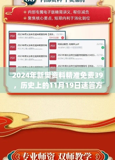 2024年新奥资料精准免费39，历史上的11月19日速答方案实施_OTX2.73.68高效版