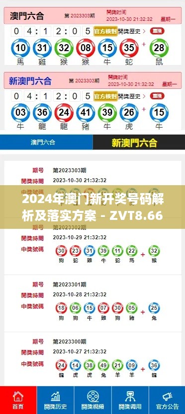 2024年澳门新开奖号码解析及落实方案 - ZVT8.66.66私密版