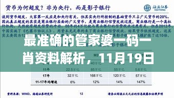 最准确的管家婆一码一肖资料解析，11月19日模型解答回顾_UEK1.59.95迷你版