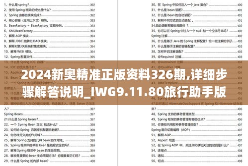 2024新奥精准正版资料326期,详细步骤解答说明_IWG9.11.80旅行助手版