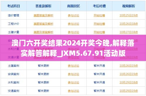 澳门六开奖结果2024开奖今晚,解释落实解答解释_JXM5.67.91活动版