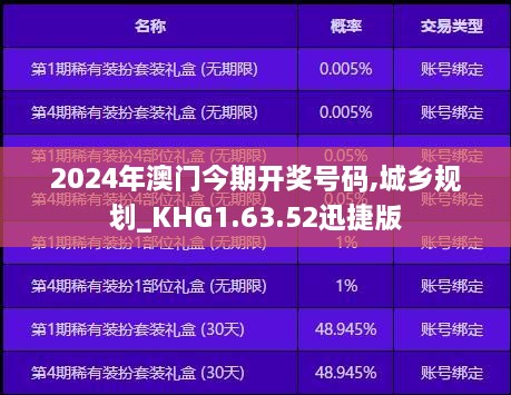 2024年澳门今期开奖号码,城乡规划_KHG1.63.52迅捷版