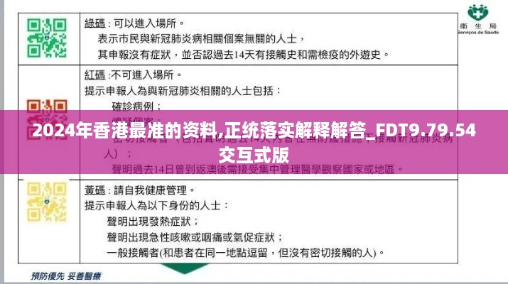 2024年香港最准的资料,正统落实解释解答_FDT9.79.54交互式版